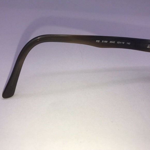 Ray-Ban RB5169 Tan/Brown Tortoise Accent Complete Plastic Frame Unisex - Picture 6 of 6